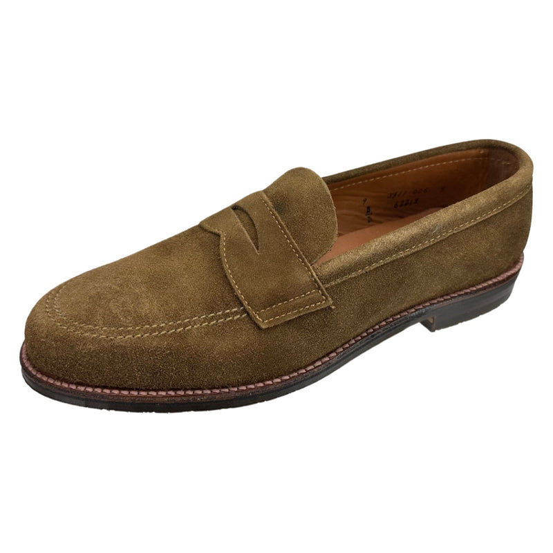 Suede Penny Loafer - Oak Hall