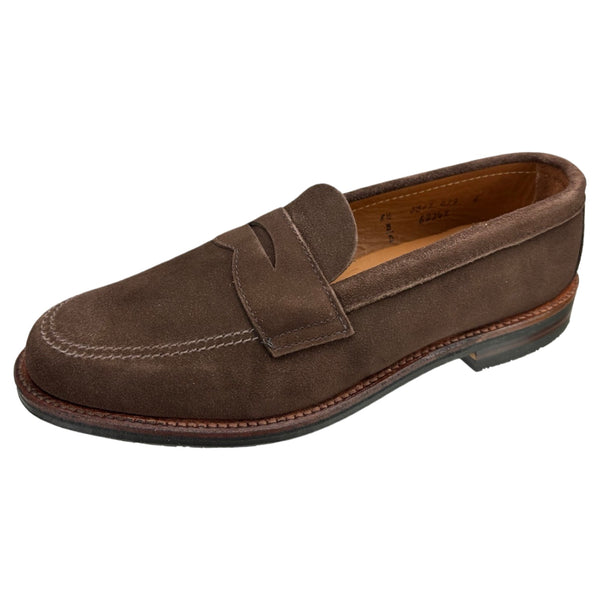 Suede Penny Loafer - Oak Hall