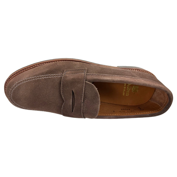 Suede Penny Loafer - Oak Hall