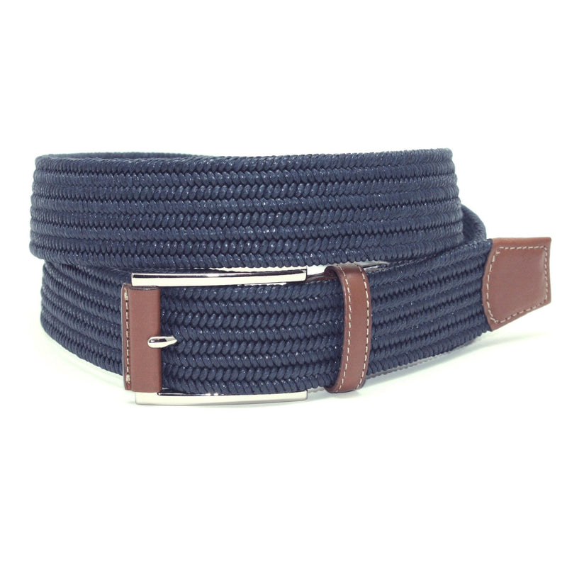 Mini Woven Cotton Stretch Belt - Oak Hall