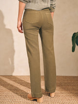 Stretch Terry Patch Pocket Pant - Oak Hall