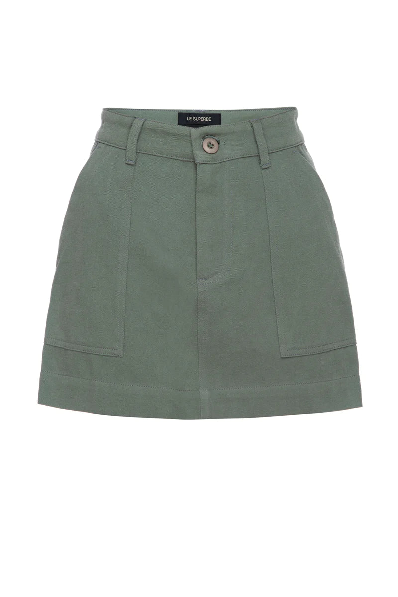 Hendrix Mini Skirt - Oak Hall