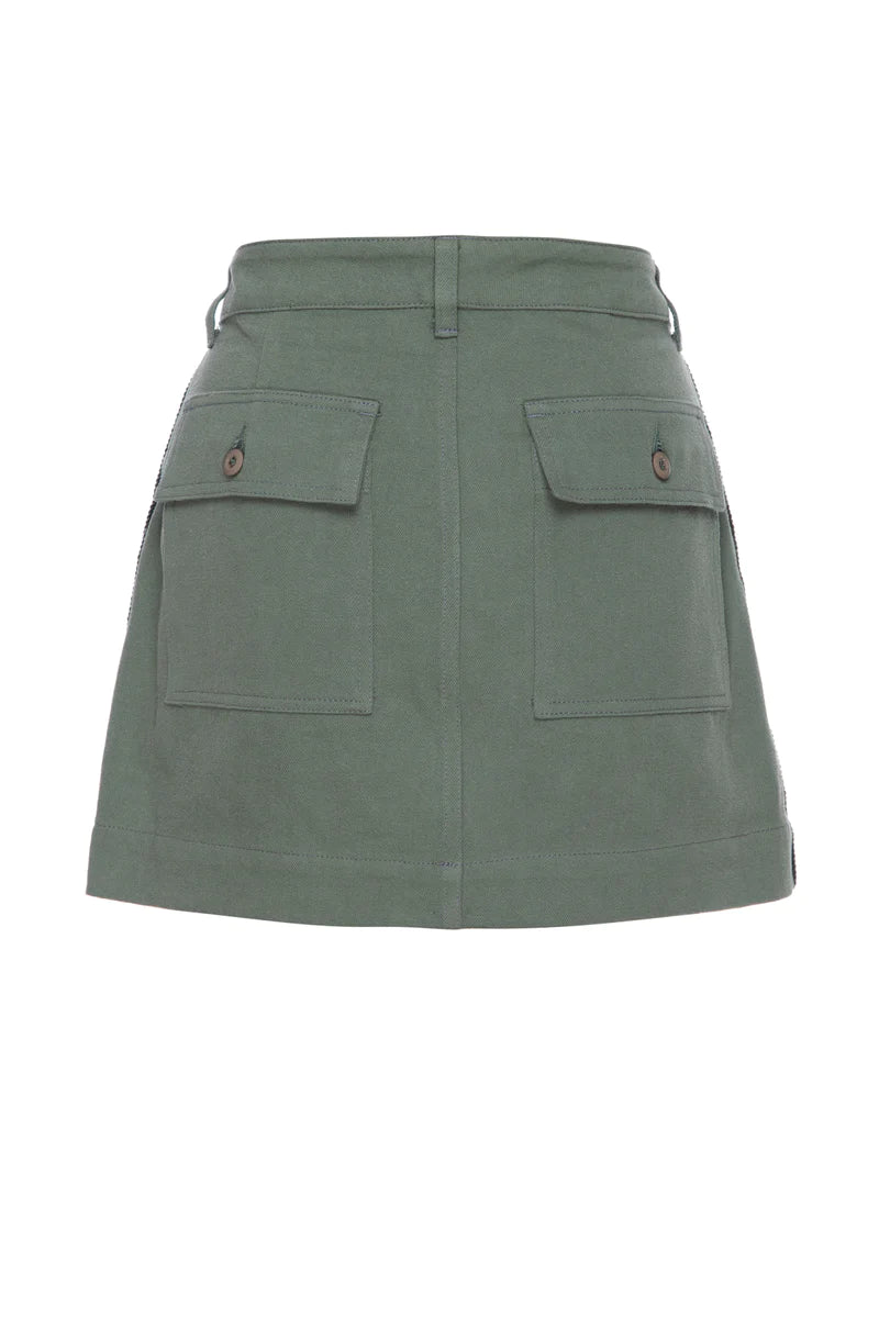 Hendrix Mini Skirt - Oak Hall