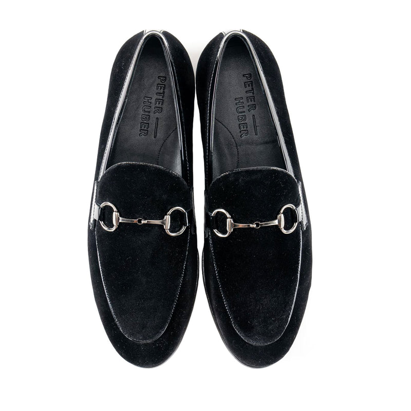 Jazz Velvet Bit Loafer - Oak Hall