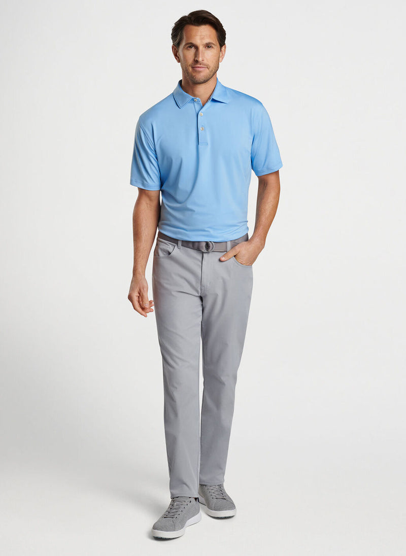 Solid Performance Jersey Polo Sean Collar