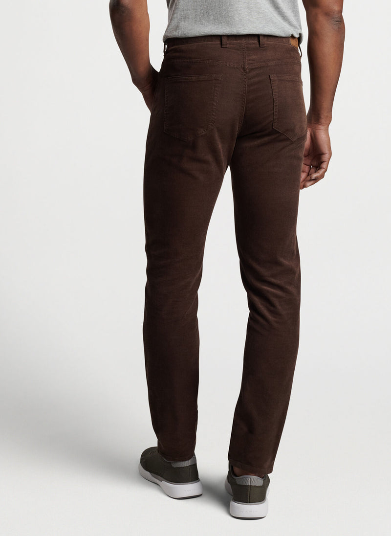 Superior Soft Corduroy Five-Pocket Pant - Oak Hall