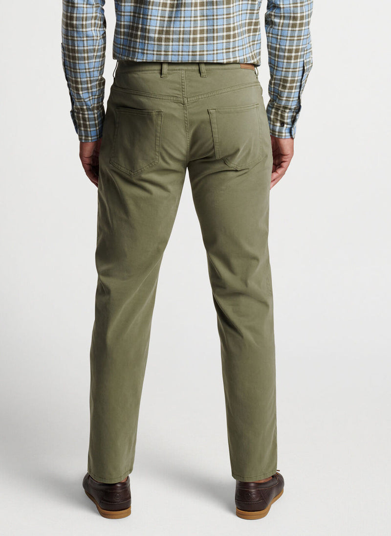 Signature Sateen Five-Pocket Pant