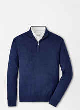 Canton Stripe Quarter-Zip Sweater