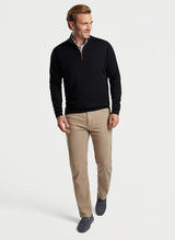 Autumn Crest Suede Trim Quarter-Zip