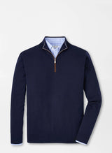 Autumn Crest Suede Trim Quarter-Zip