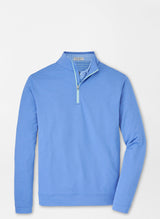 Perth Melange Performance Quarter-Zip - Oak Hall