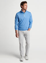 Perth Melange Performance Quarter-Zip - Oak Hall