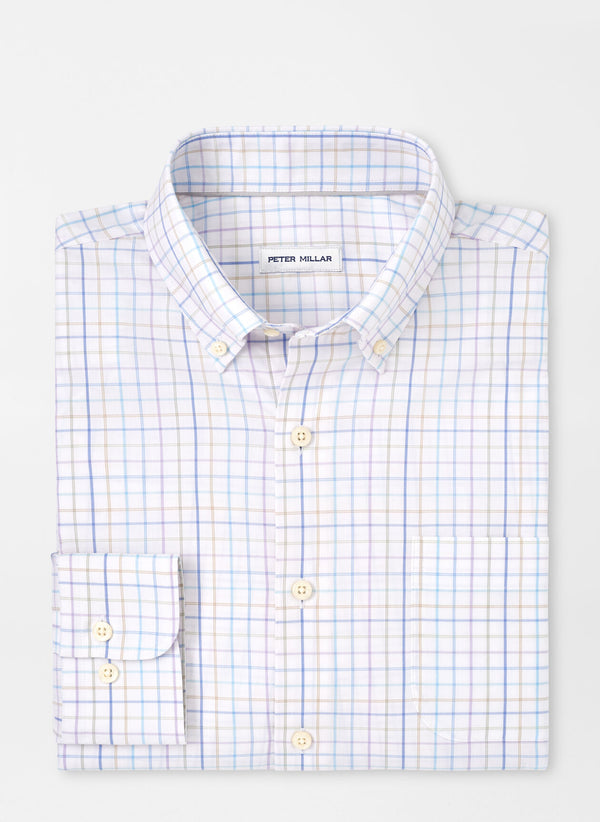 Patten Crown Lite Cotton-Stretch Sport Shirt - Oak Hall