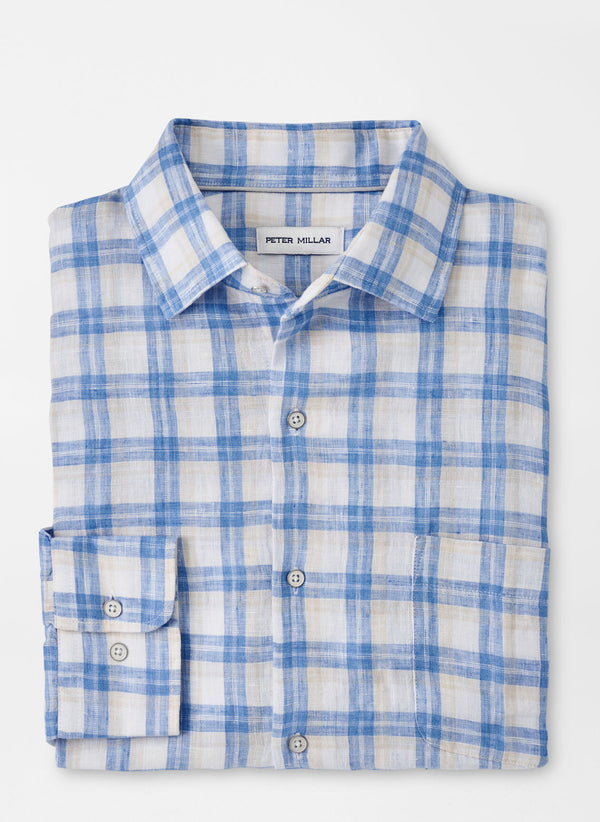 Edisto Linen Sport Shirt - Oak Hall