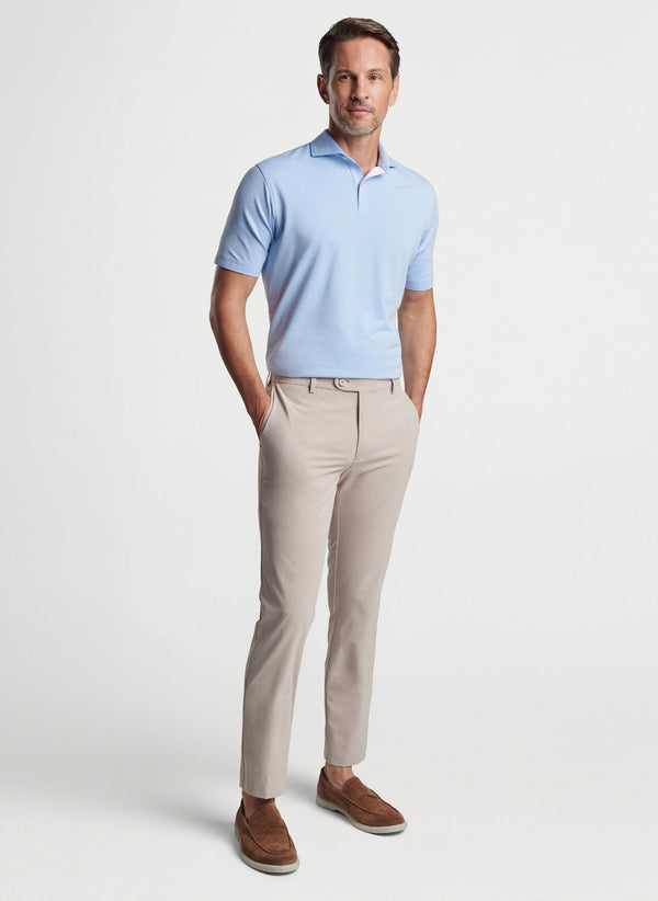 Albatross Cotton Blend Pique Polo - Oak Hall