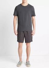 Pima Pique Short Sleeve Crew - Oak Hall