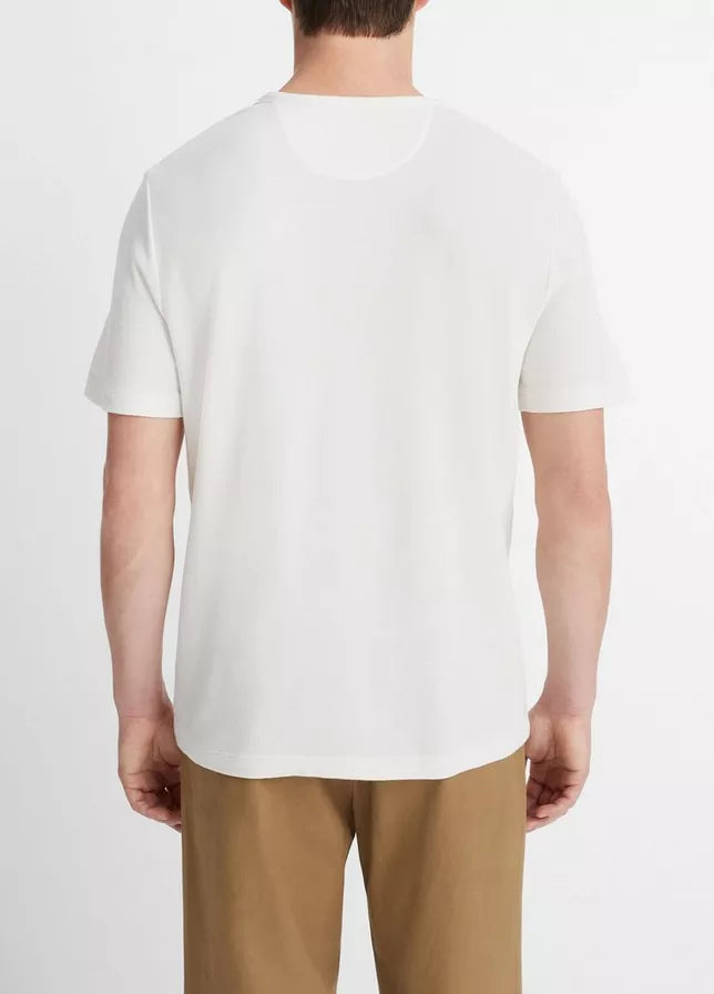 Pima Pique Short Sleeve Crew - Oak Hall