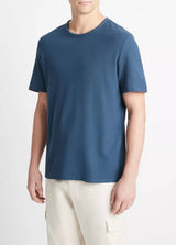 Pima Pique Short Sleeve Crew - Oak Hall