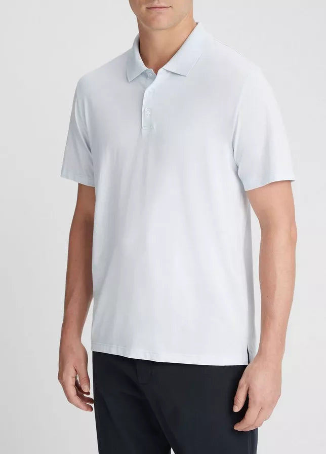 Short Sleeve Pima Polo - Oak Hall