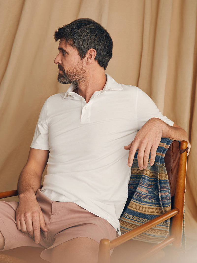 Movement Short Sleeve Pique Polo - Oak Hall