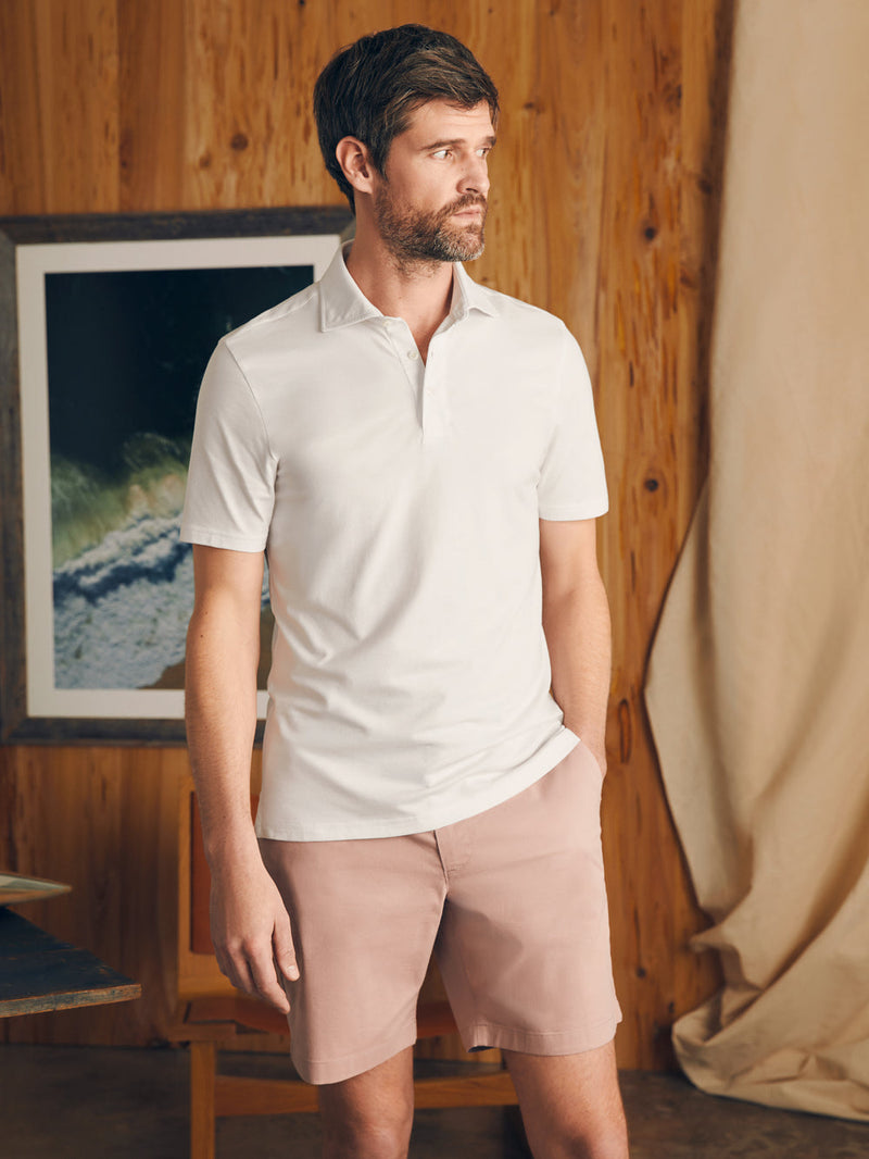 Movement Short Sleeve Pique Polo - Oak Hall