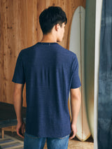 Short Sleeve Vintage Chambray Tee - Oak Hall