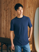 Short Sleeve Vintage Chambray Tee - Oak Hall