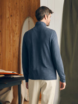 Sunwashed Slub Quarter Zip - Oak Hall