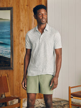 Short Sleeve Movement Pique Polo - Oak Hall