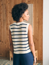 Miramar Linen Muscle Tank - Oak Hall