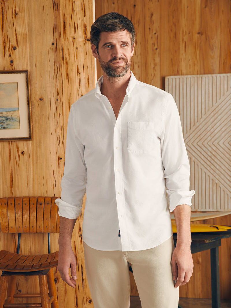 Supima Oxford Shirt - Oak Hall