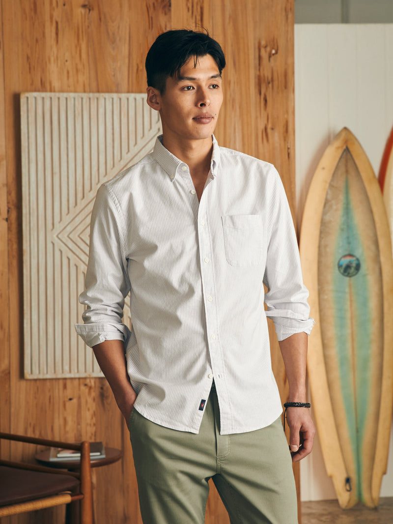 Supima Oxford Shirt - Oak Hall