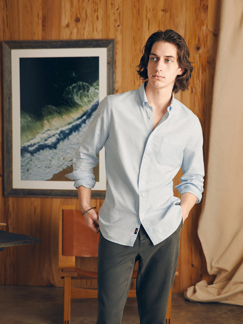 Supima Oxford Shirt - Oak Hall