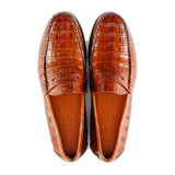 Texas Crocodile Penny Loafer - Oak Hall