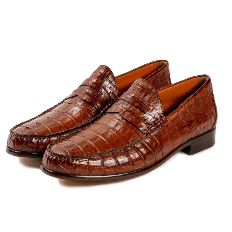 Texas Crocodile Penny Loafer - Oak Hall