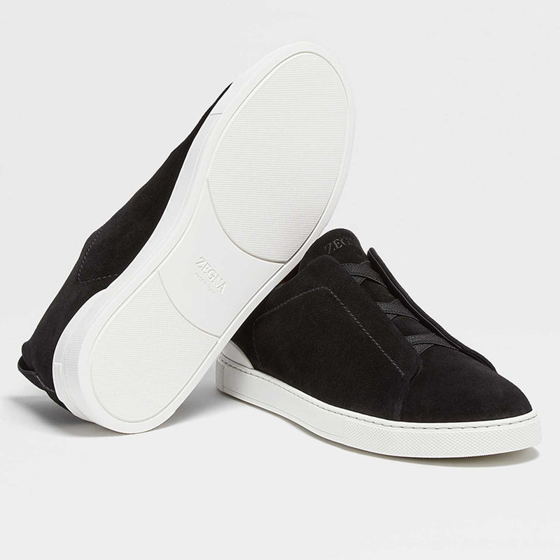 Triple Stitch Suede Sneaker