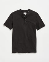 Short Sleeve Hemp Cotton Henley - Oak Hall