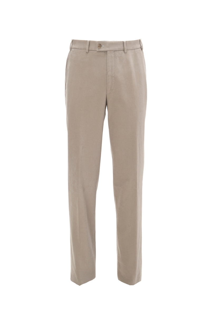 Dayne Soft Cotton Trouser - Oak Hall