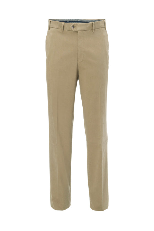 Dayne Soft Cotton Trouser - Oak Hall