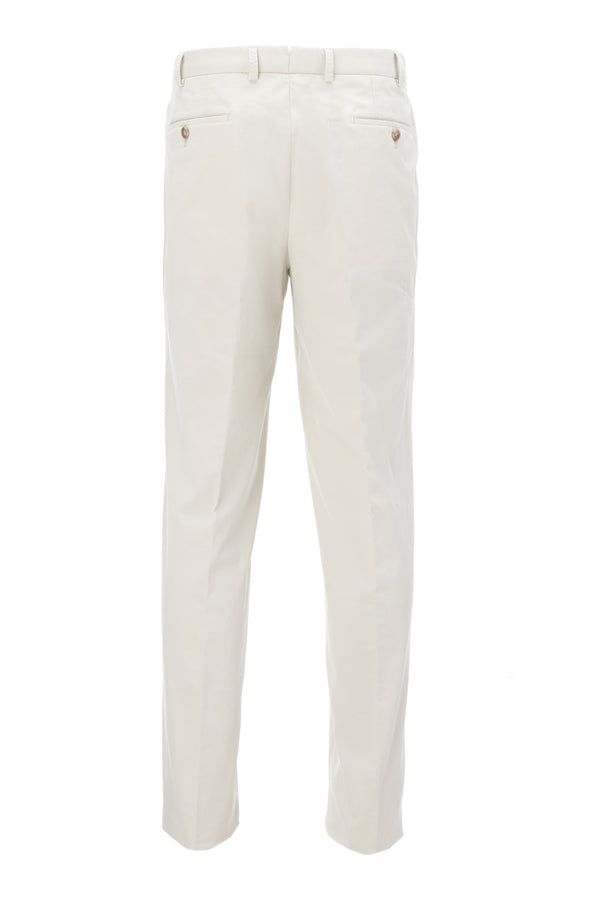 Dayne Soft Cotton Trouser - Oak Hall