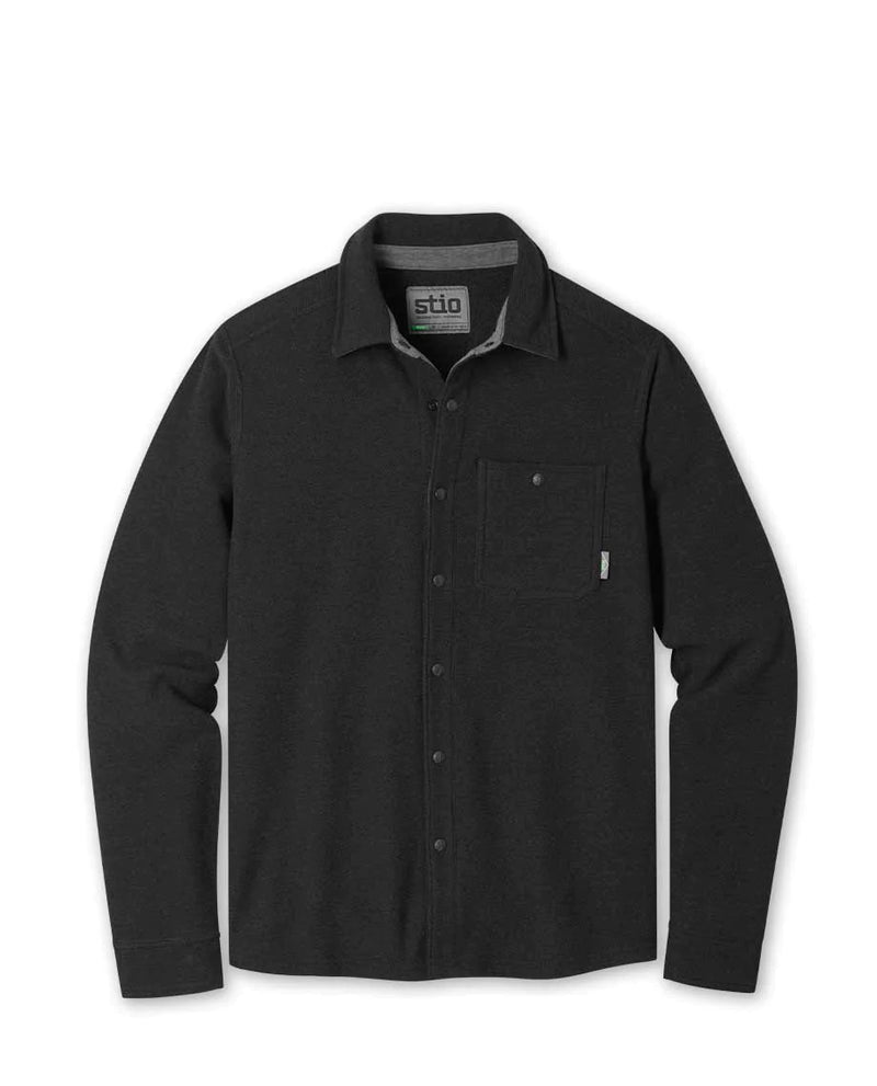 Mens Thermop Fleece Snap Shirt - Oak Hall