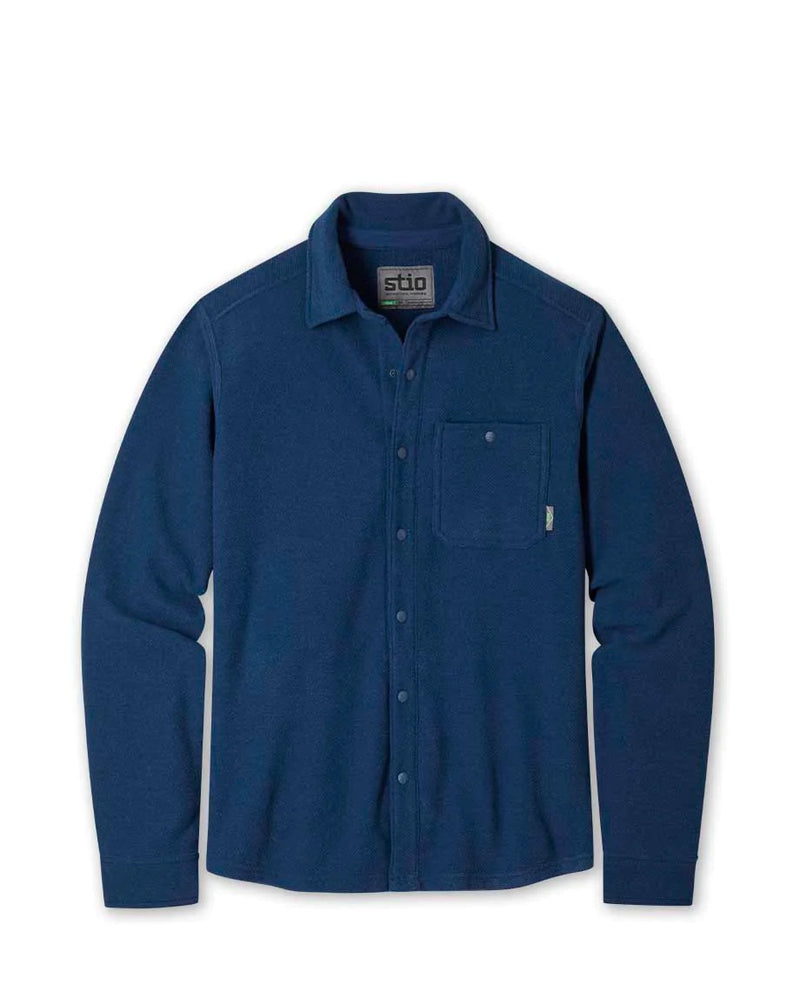 Mens Thermop Fleece Snap Shirt - Oak Hall