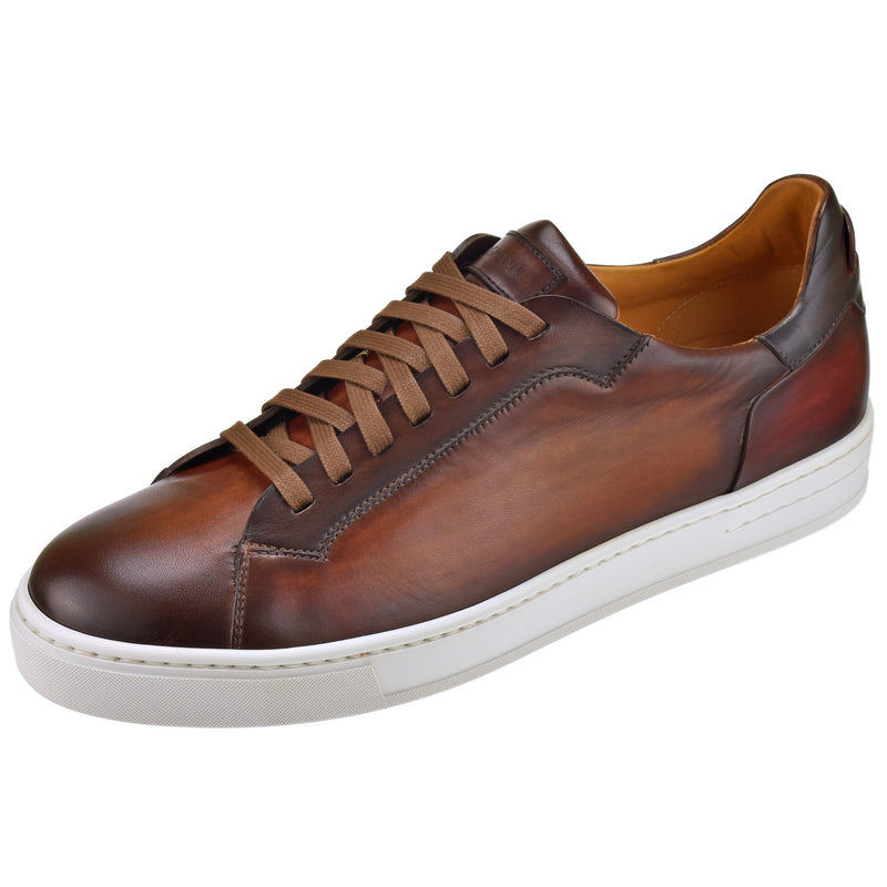 Amadeo Leather Wrap Sneaker - Oak Hall, Inc.