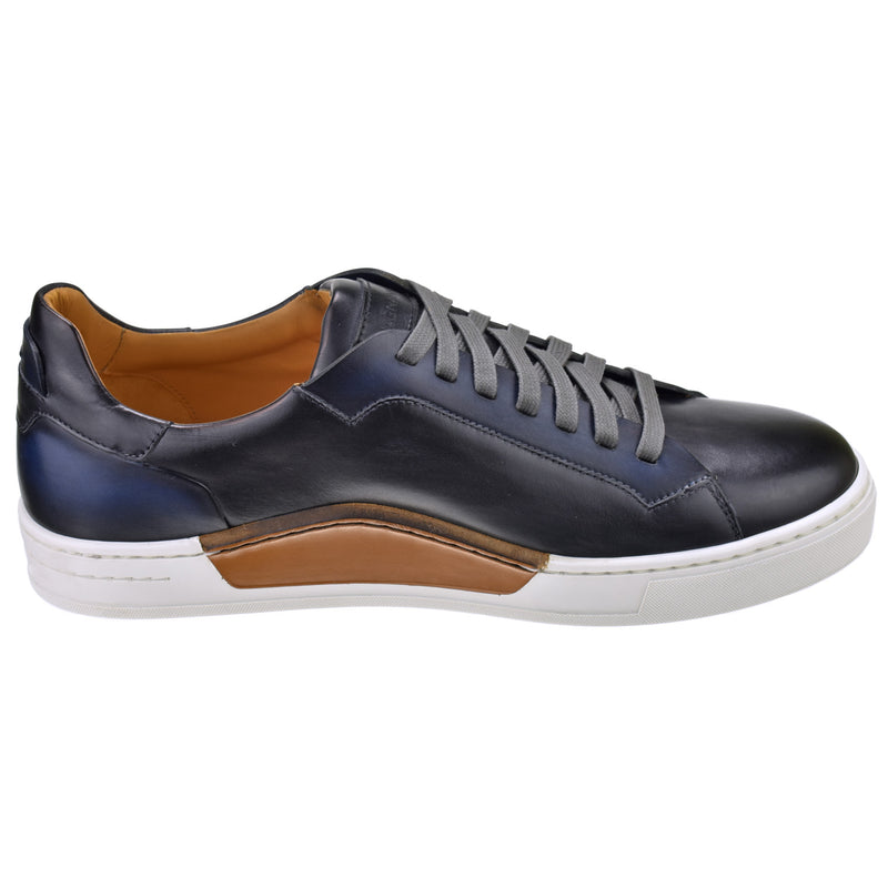 Amadeo Leather Wrap Sneaker - Oak Hall, Inc.