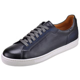 Amadeo Leather Wrap Sneaker - Oak Hall, Inc.