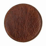 Leather Coasters with Walnut Box - Oak Hall, Inc.