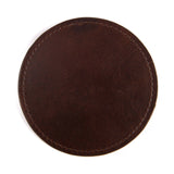 Leather Coasters with Walnut Box - Oak Hall, Inc.