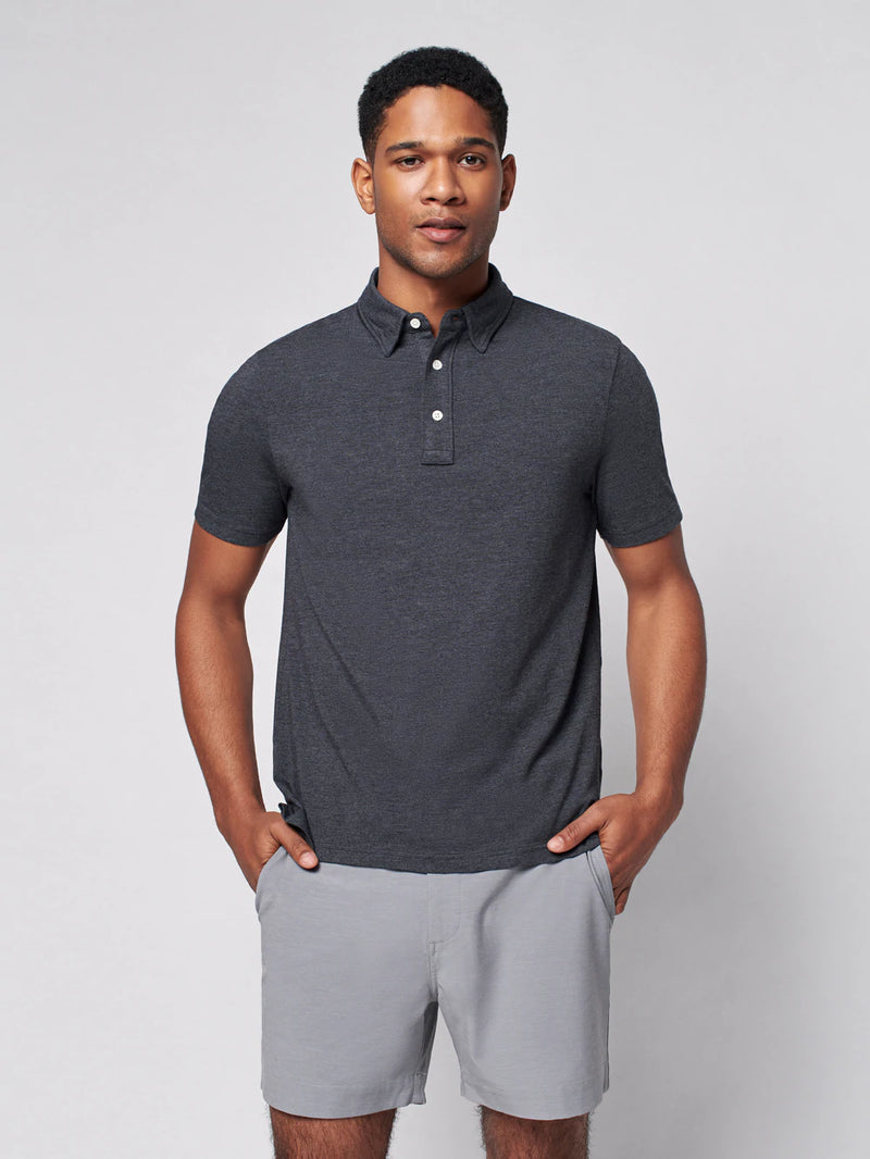 Movement Short Sleeve Polo - Oak Hall