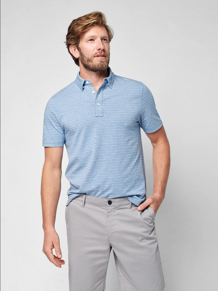 Movement Short Sleeve Polo - Oak Hall