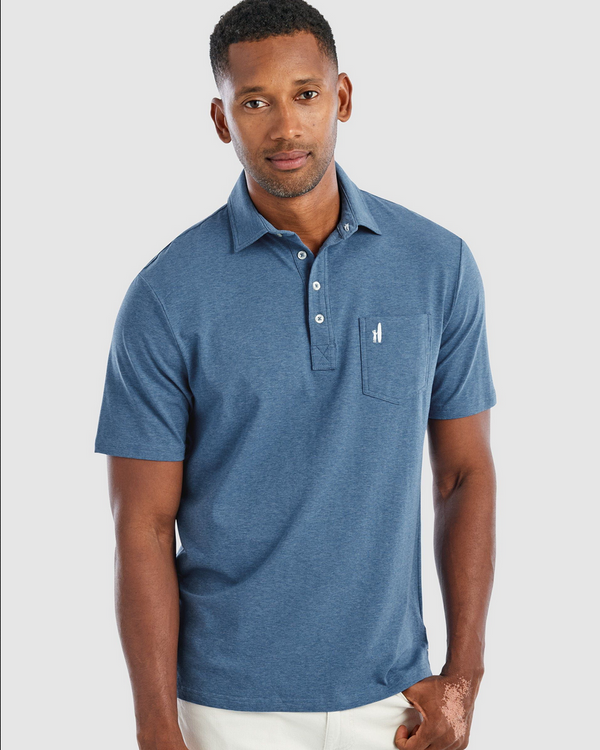 Heathered Original Polo - Oak Hall